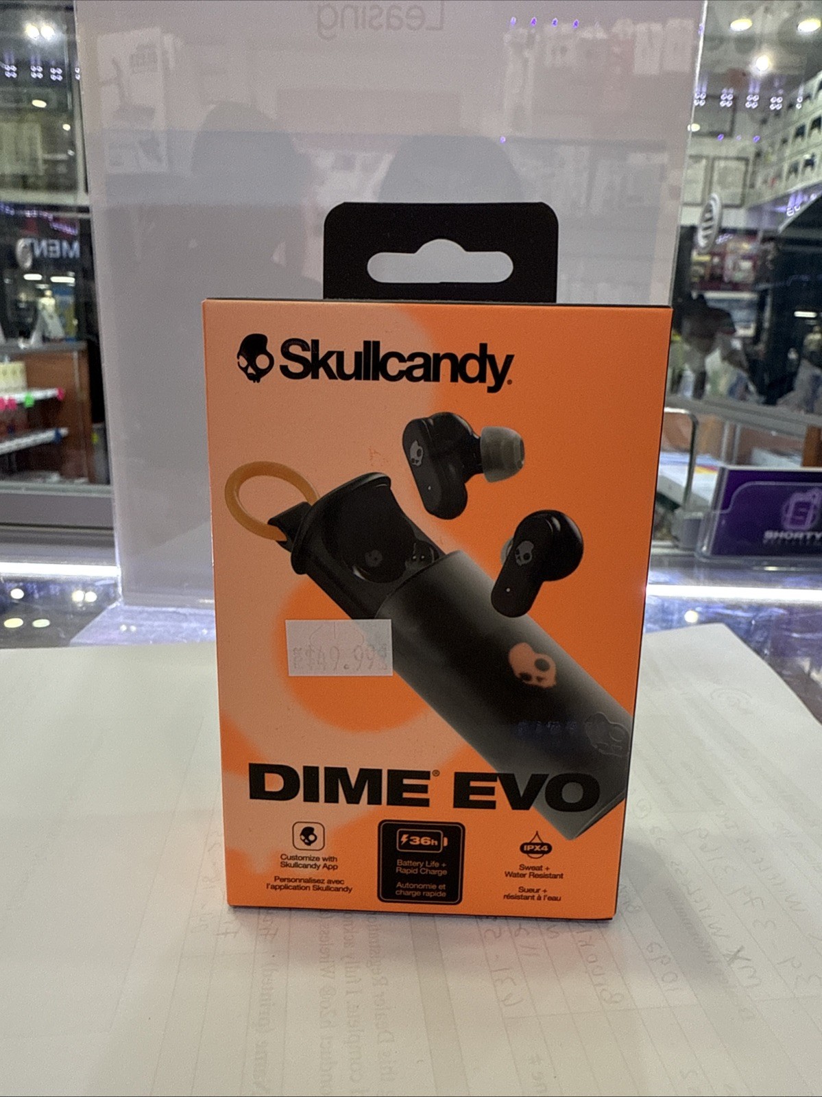 New Skullcandy Dime Evo Open Ear True Wireless Earbuds Black S2DTW-S740