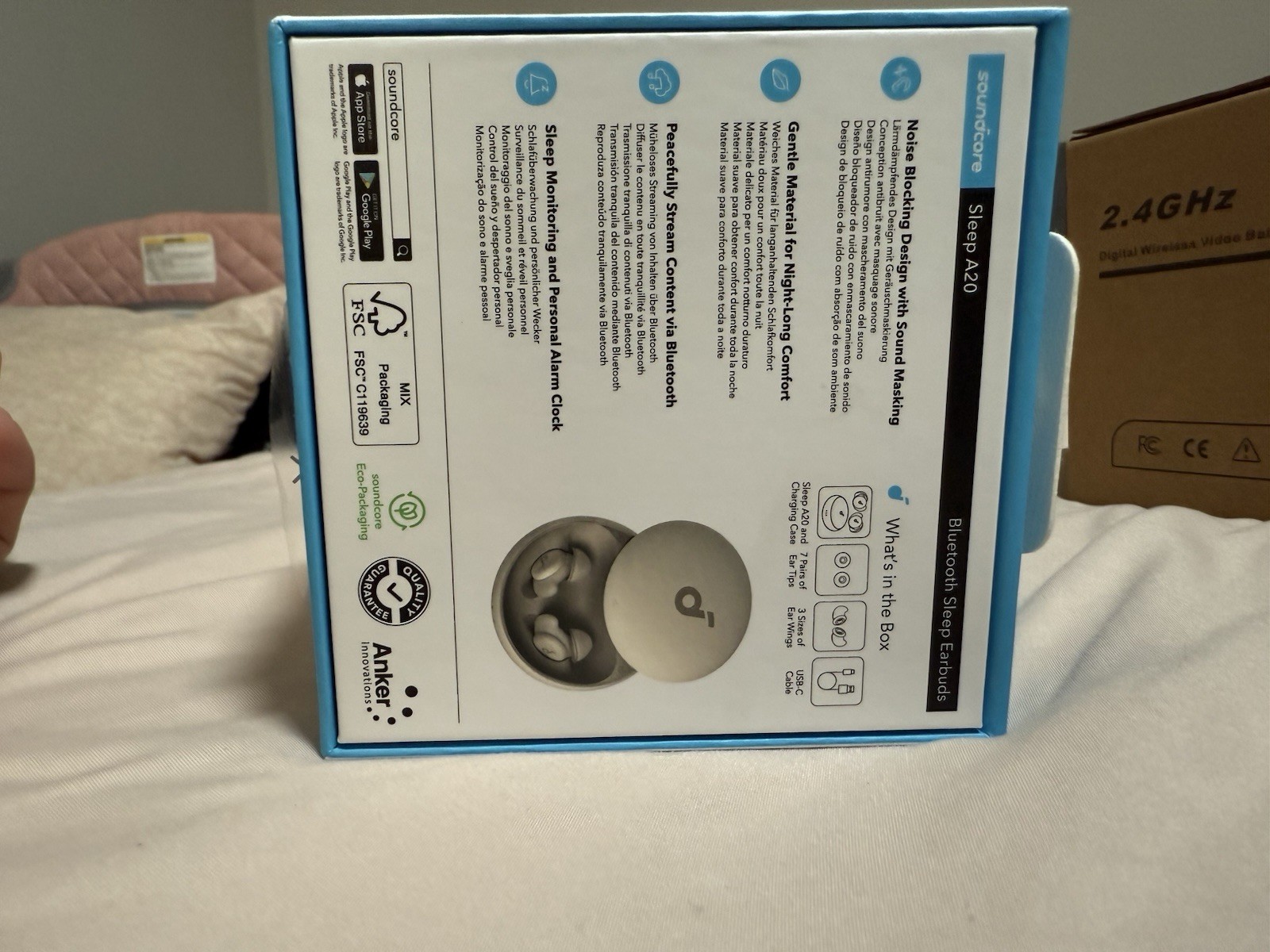 Soundcore Sleep A20 by Anker Sleep Earbuds, 30dB High-Frequency