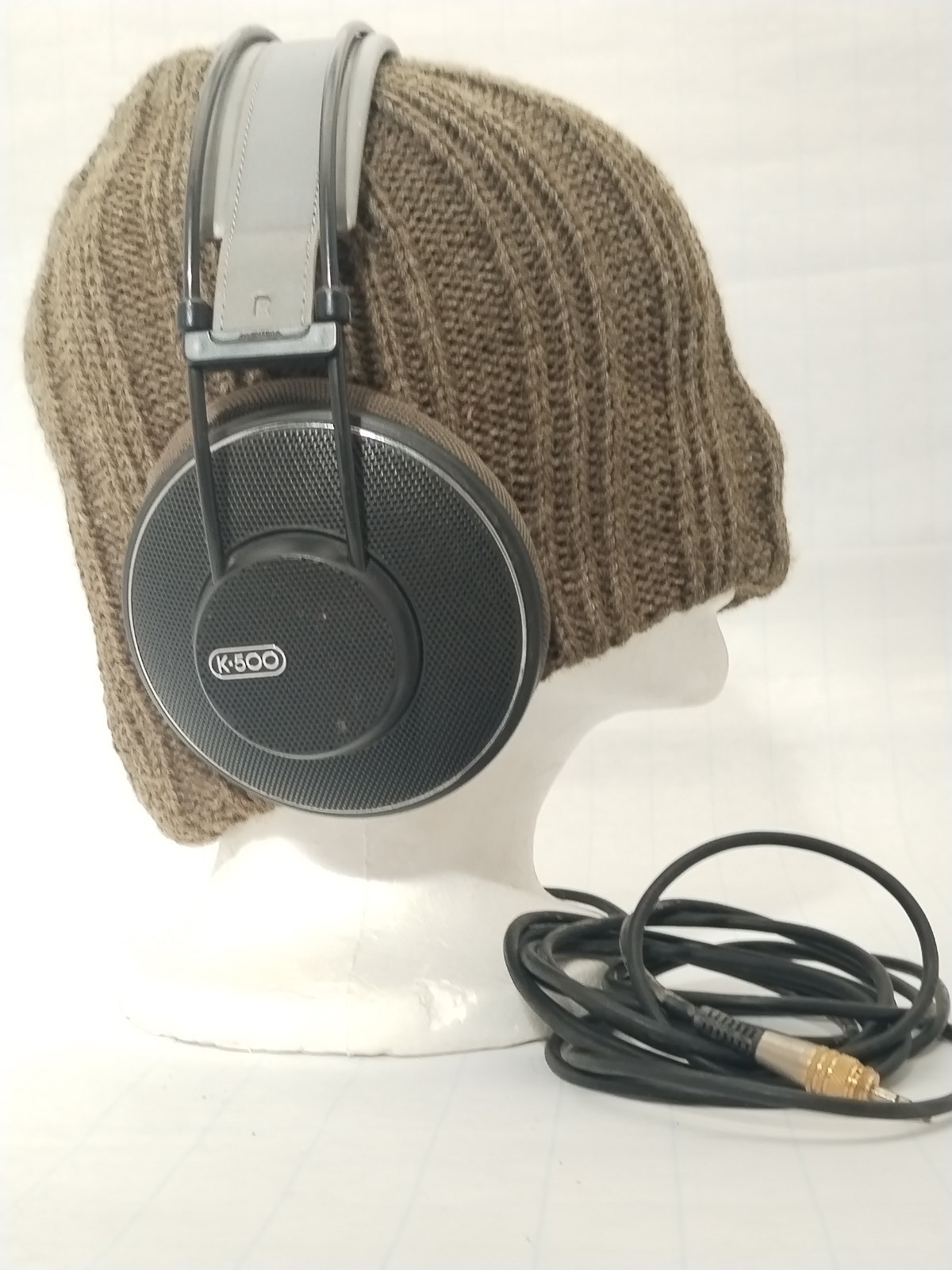 AKG K500 Vintage Open Back Headphones Austria 120 Ohm 1/4” Plug