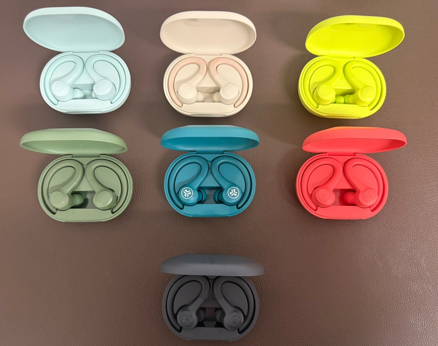 JLab Go Sport+ Workout Earbuds Featuring C3 Clear Calling Earhook Sport Design