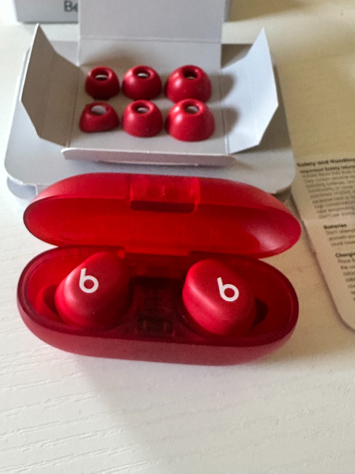 Beats by Dr. Dre Solo Buds Bluetooth In-Ear Earbuds Red