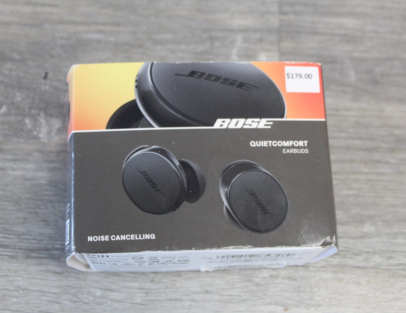 BOSE QuietComfort Noise Cancelling Earbuds True Wireless Black NEW SEALED
