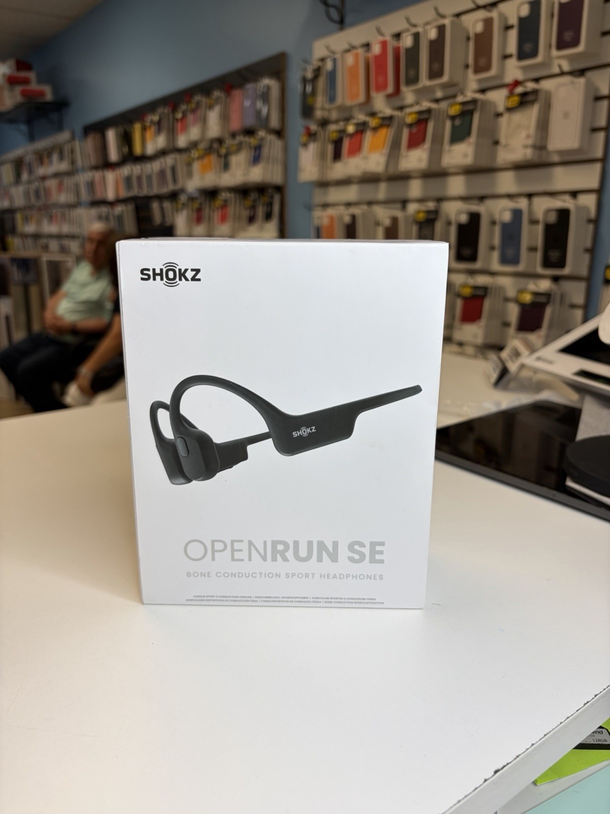 Shokz OpenRun SE Open-Ear (Behind the Neck) Bluetooth Headphones – Black New