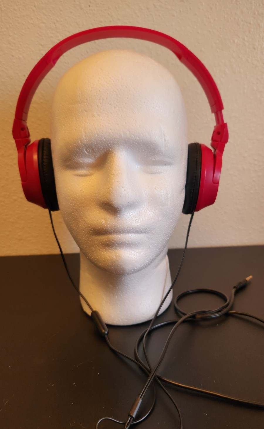 JVC Powerful Bass HA-SR185-R Stereo Headphones-Free Shipping