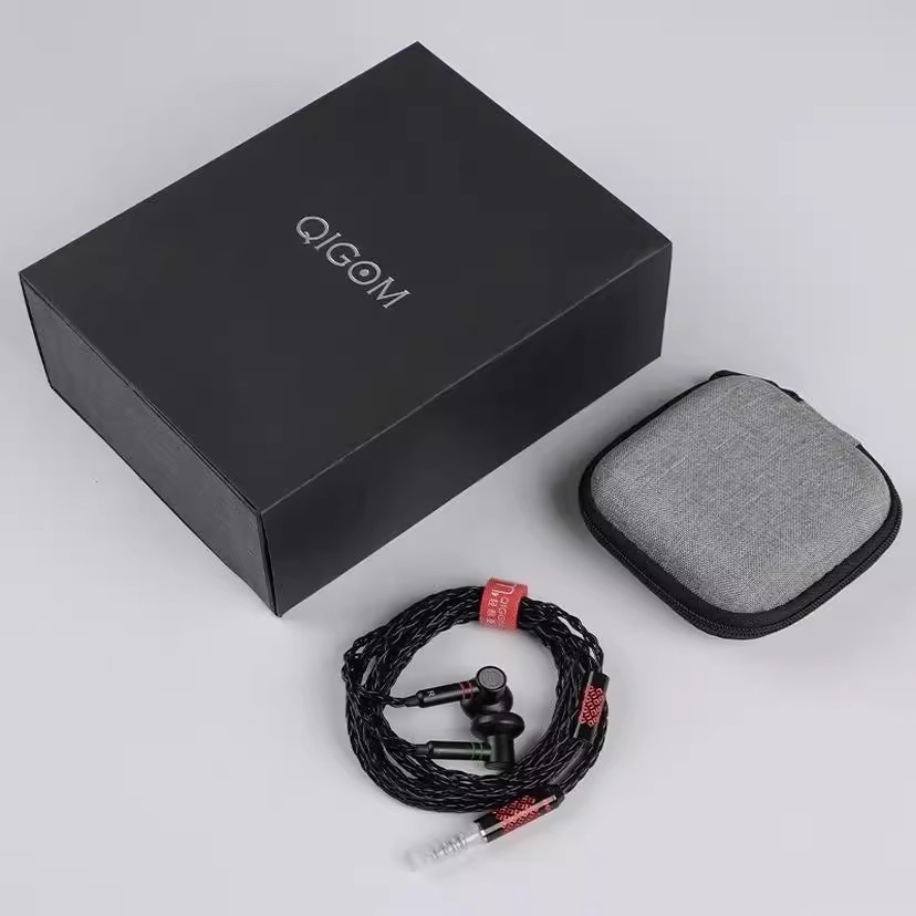 QIGOM S130A 15.4MM 130ohm 112dB, Beryllium Unit, Flathead HIFI MMCX Earphone