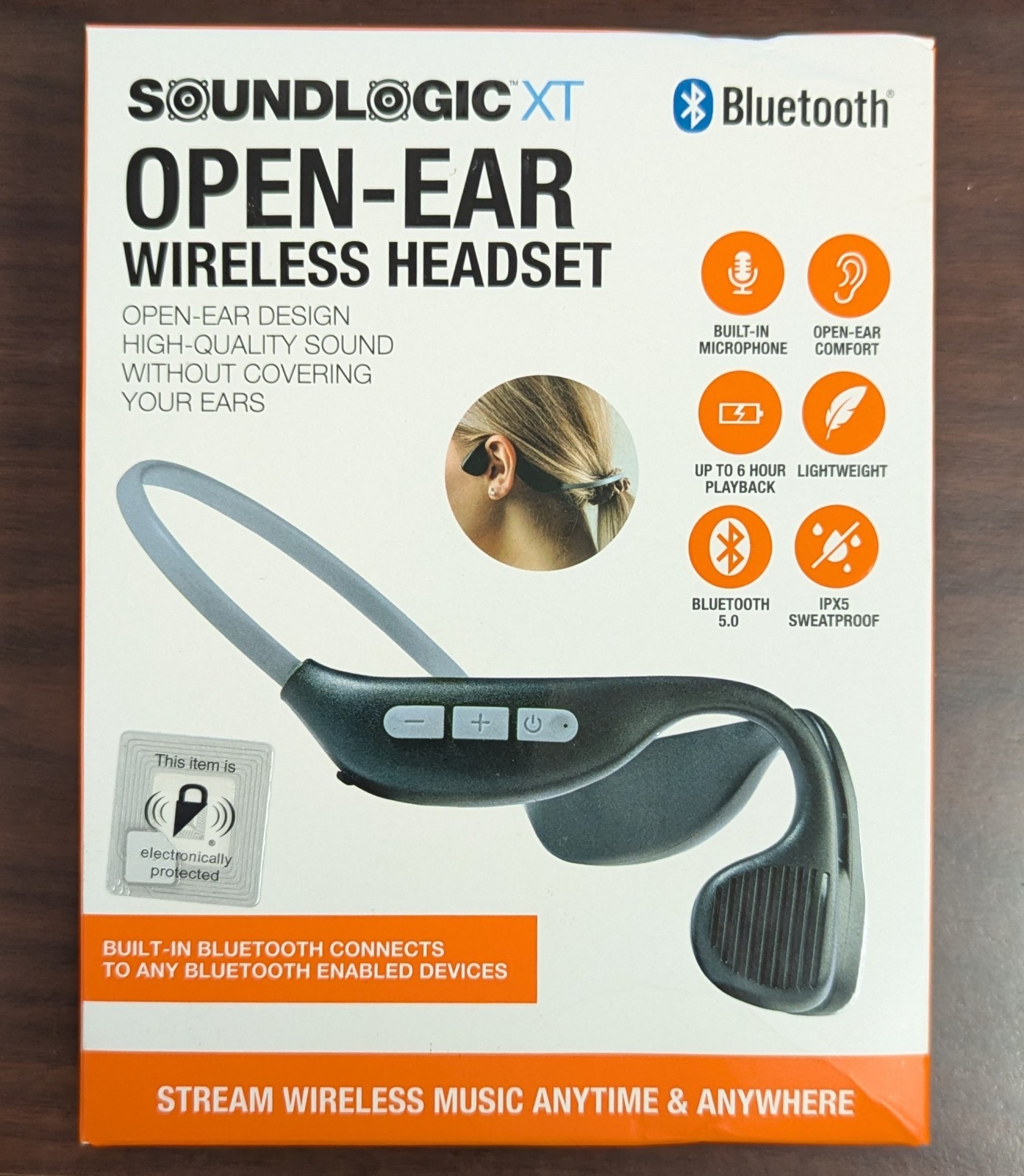 LOT OF 2 – SOUNDLOGIC XT OPEN-EAR WIRELESS HEADSET – NEW IN BOX