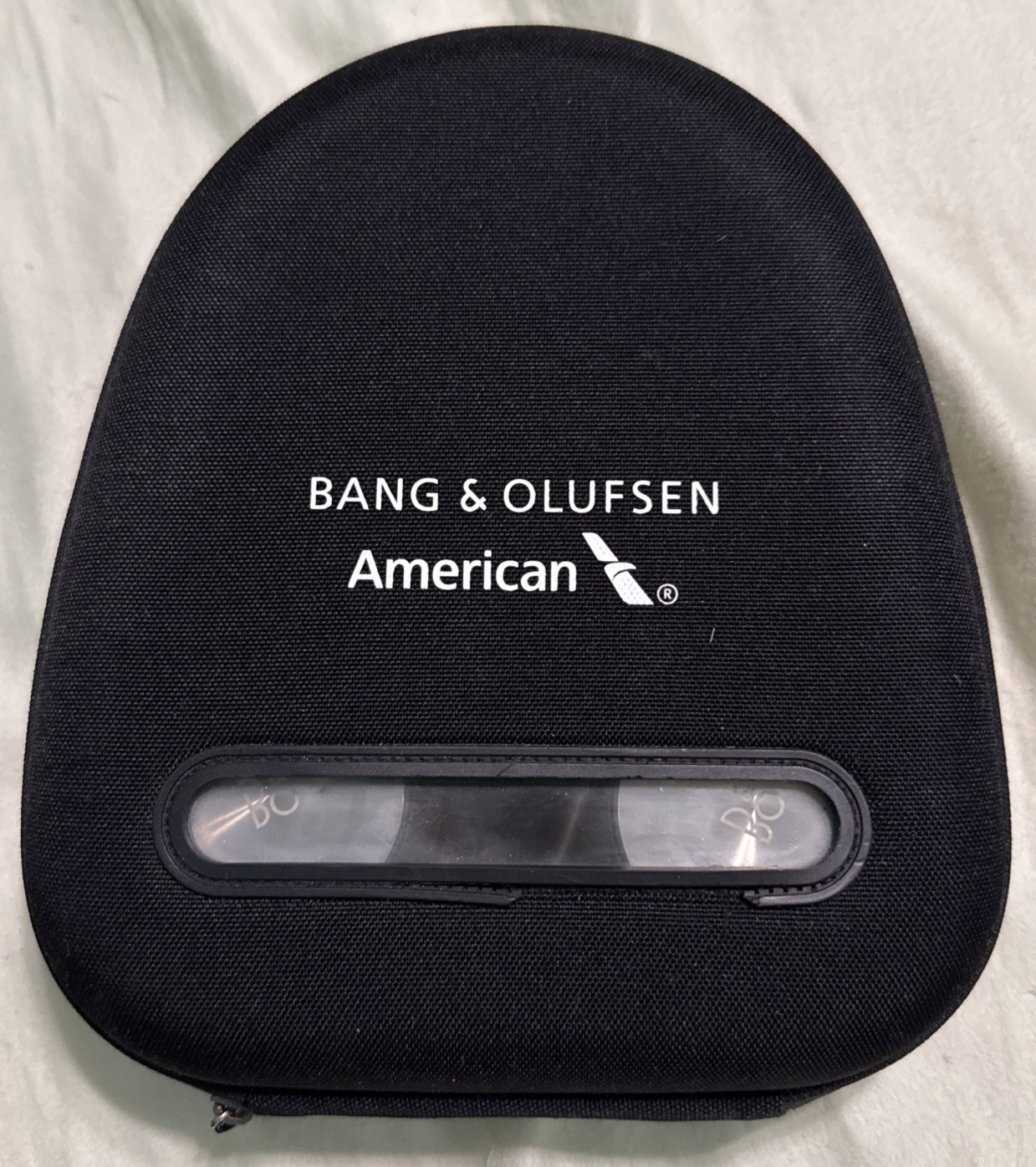 Bang & Olufsen American Airlines Flight Headphones 1/4” Jack w/ Case EUC Read