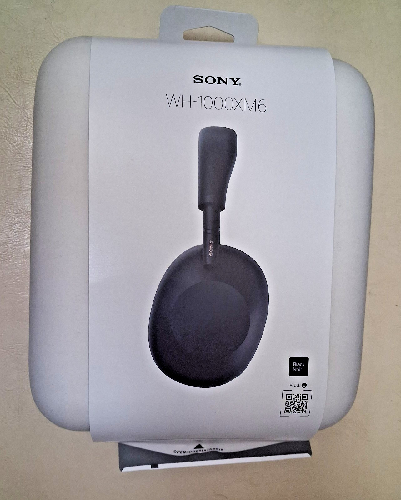 Sony WH-1000XM6 Wireless Noise Canceling Headphones Black – Used