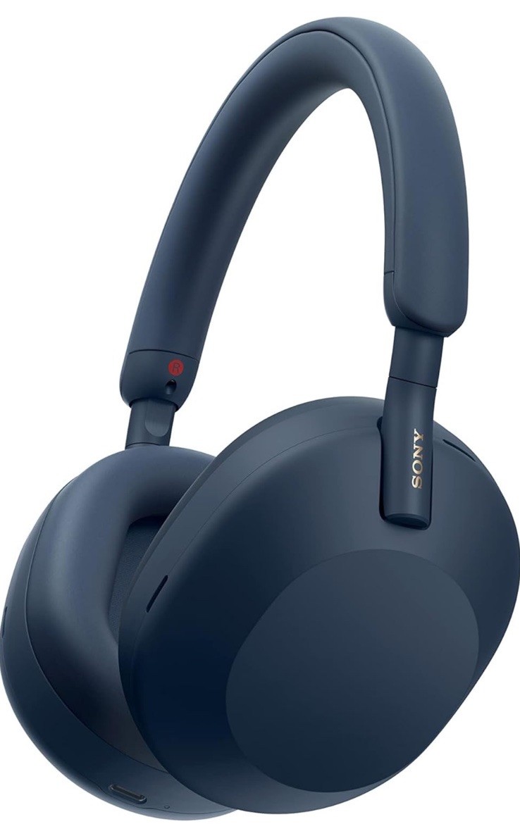 Sony WH-1000XM5 Premium Noise Canceling Headphones, Auto NC Optimizer