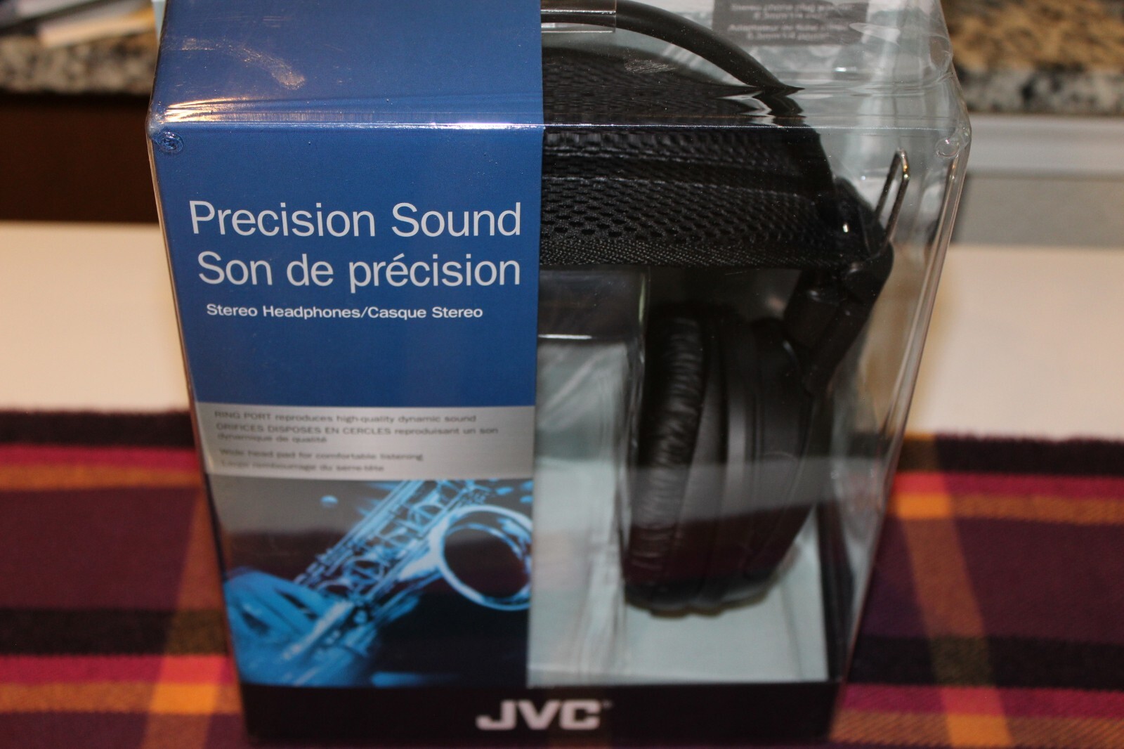 JVC High-Grade Full-Size Headphones – 50mm Neodymium Drier – Black