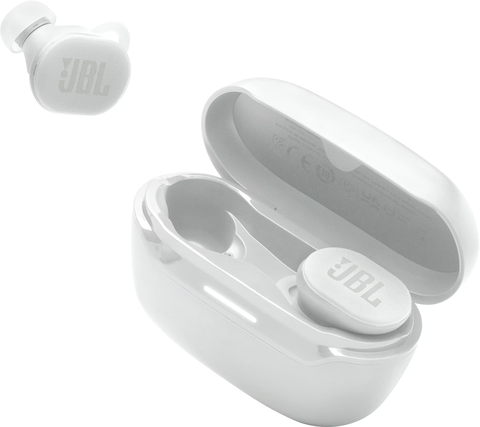 JBL – Endurance Race 2 Waterproof True Wireless Sport Earbuds – 2025 – White