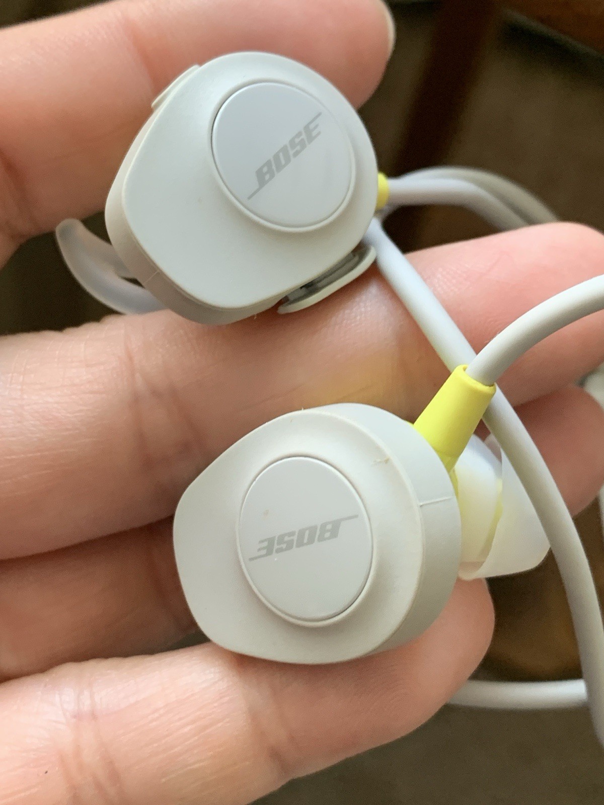 BOSE Sound Sport Wireless Earbuds Earphones & Apple Earpods LOT in Case No Cable