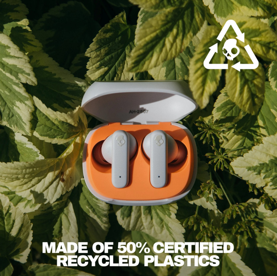 Skullcandy Smokin’ Buds XT – Bone Orange Glow (Certified Refurbished)
