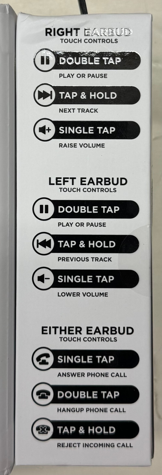 2/$23.99 iHome “XT-10 Bluetooth Wireless Earbuds” (HM-AU-BE-213-BK)