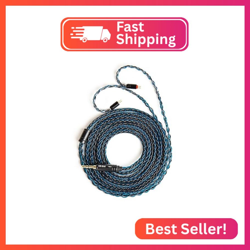ZS10 Pro 2M Long In Ear Monitor IEM Earphone Cable,KBEAR ST12 PLUS Headphone,4N