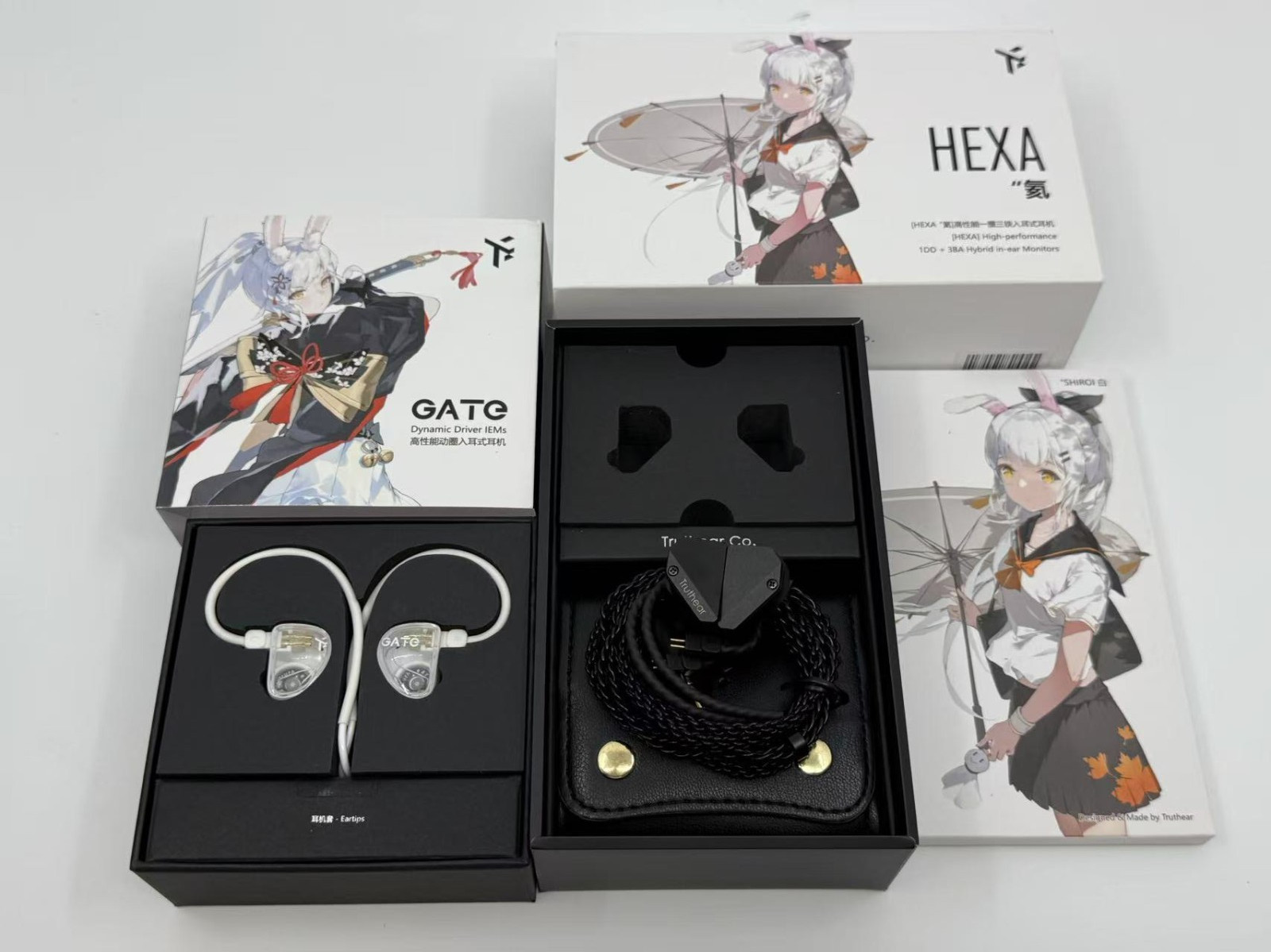 Truthear Hexa + Truthear GATE Earphones with 0.78mm 2pin