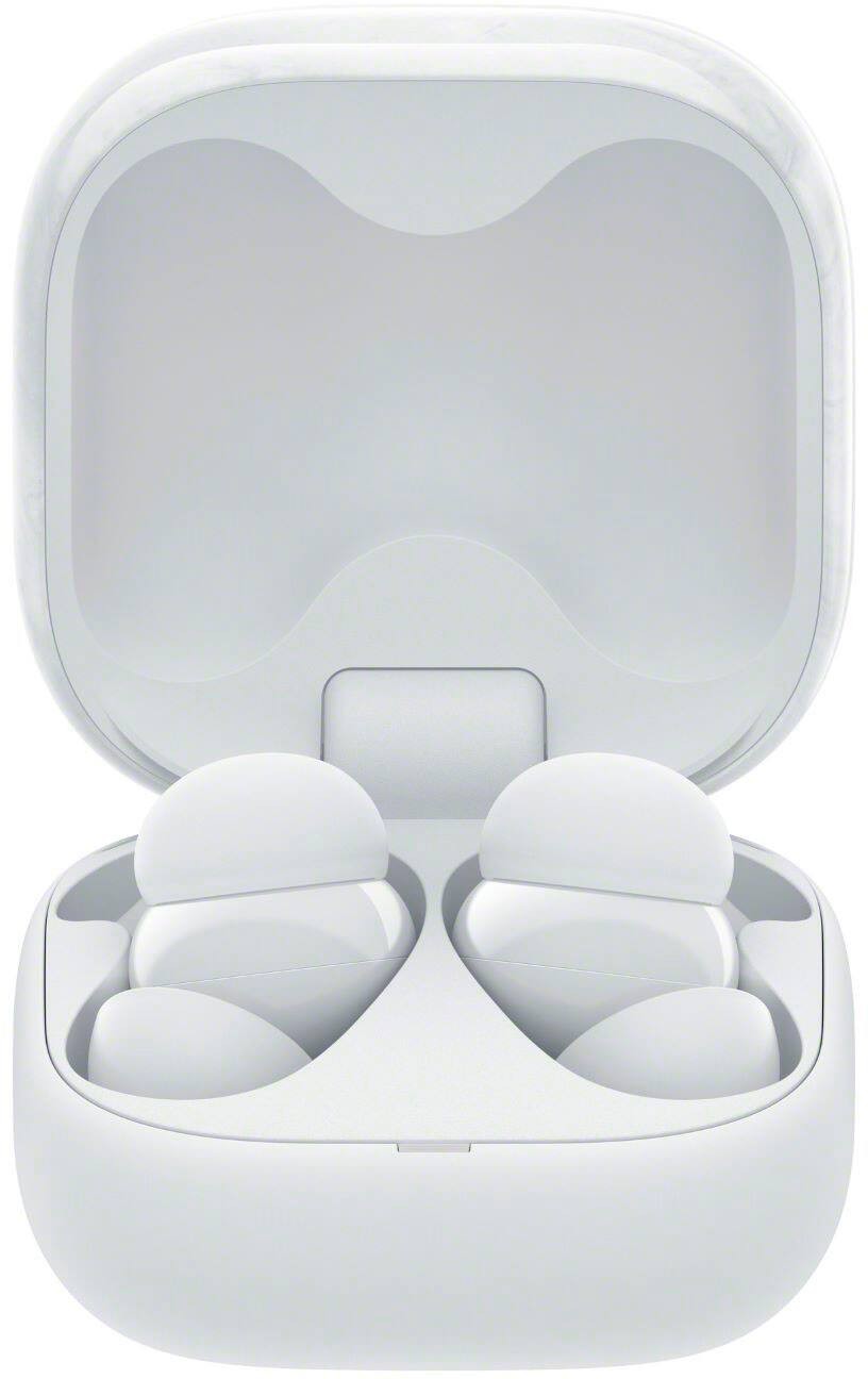 Sony – LinkBuds Fit True Wireless Noise Canceling Earbuds – White