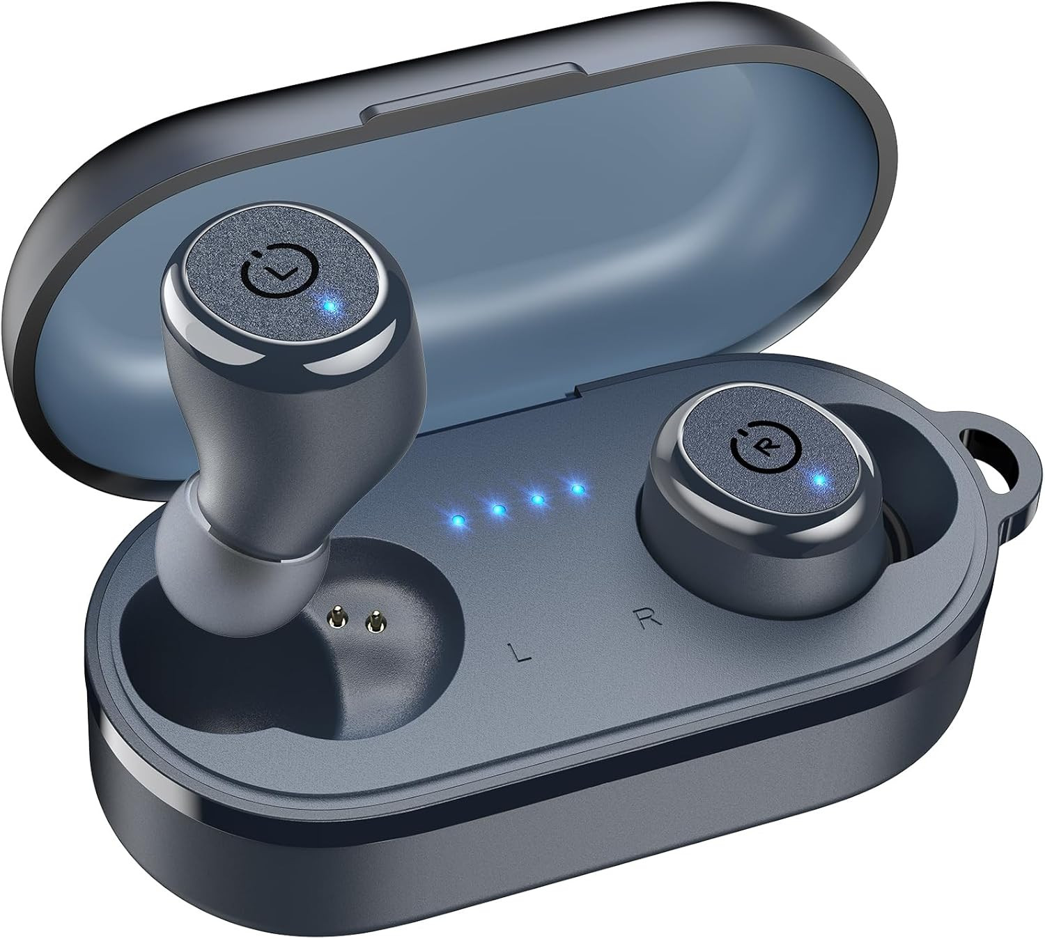 T10 Wireless Earbuds Bluetooth 5.3 Headphones, App Customize EQ, Ergonomic Desig