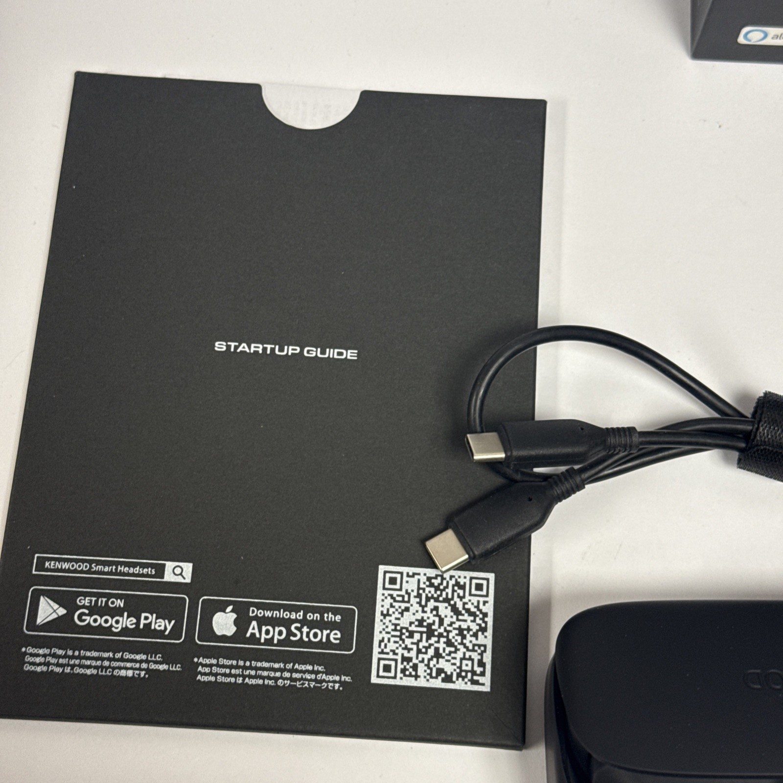 KENWOOD WS-A1 Smart Headsets Earbuds w/ Voice Assistant Alexa Built In