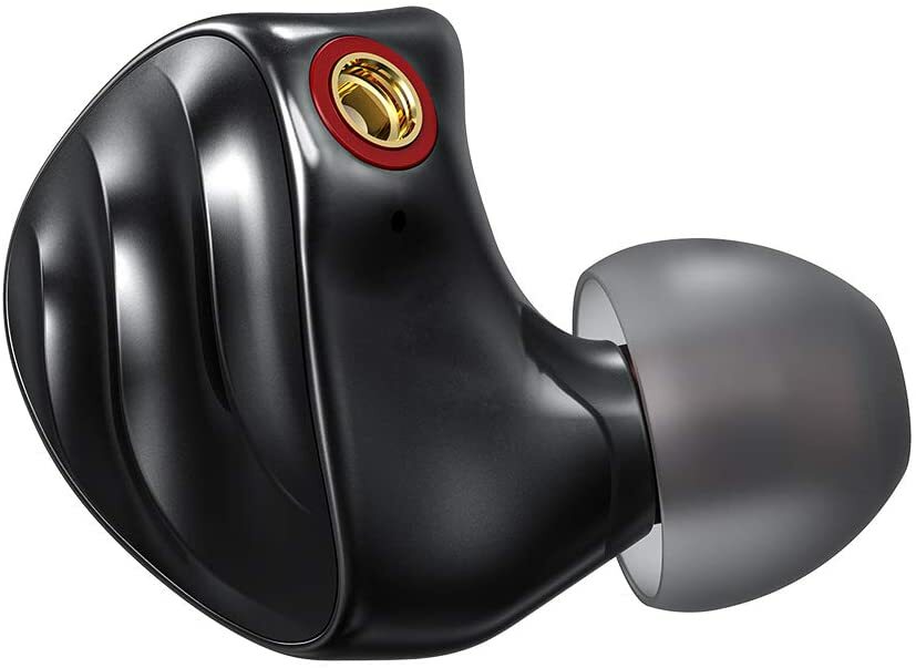 FiiO FH3 Triple Drive (1 Dynamic + 2 Knowles BA) in-Ear HiFi Earphones (Black)