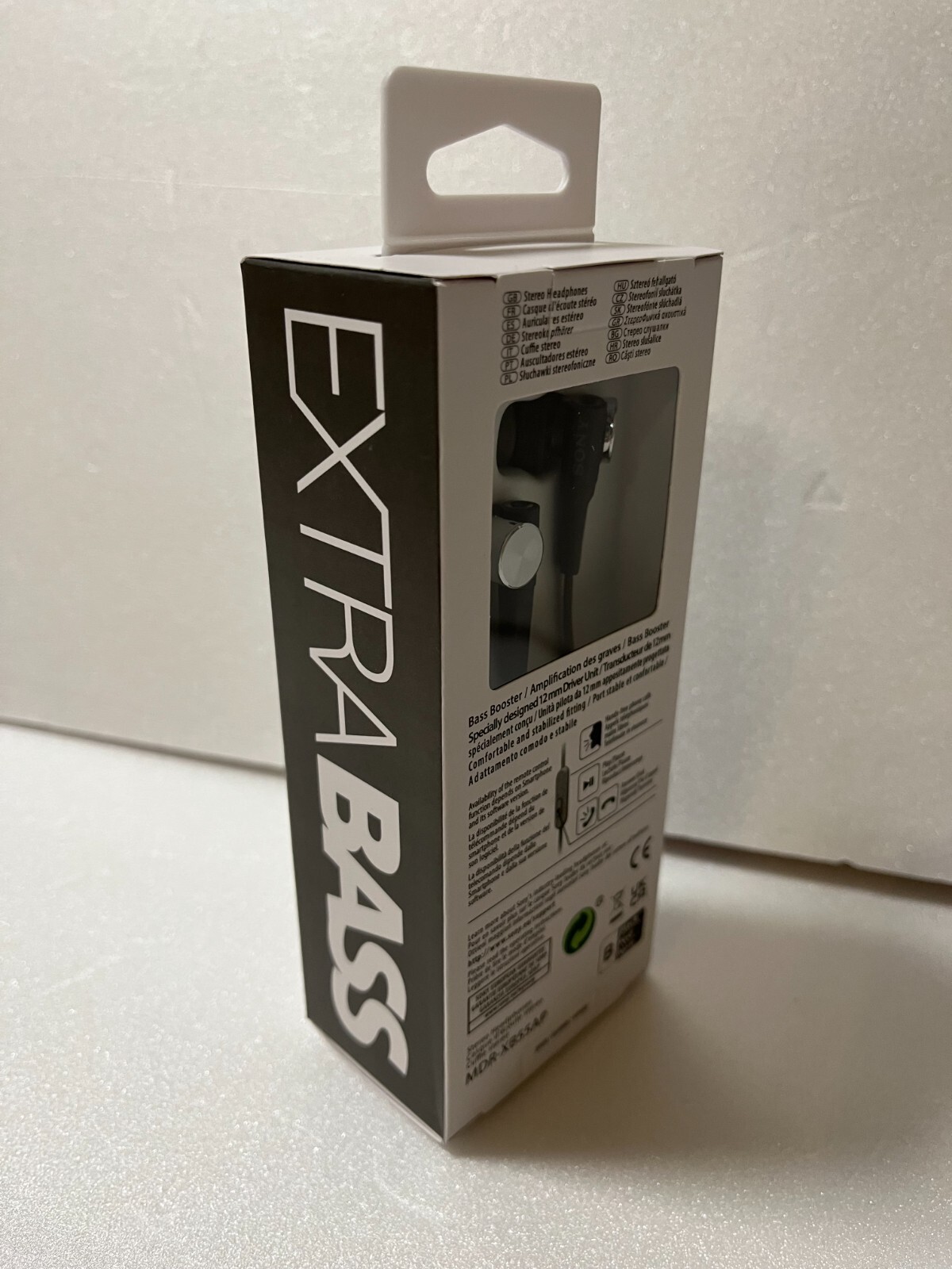 SONY MDR-XB55AP Bass Booster In-Ear Stereo Headphones with Mic – Black Japan