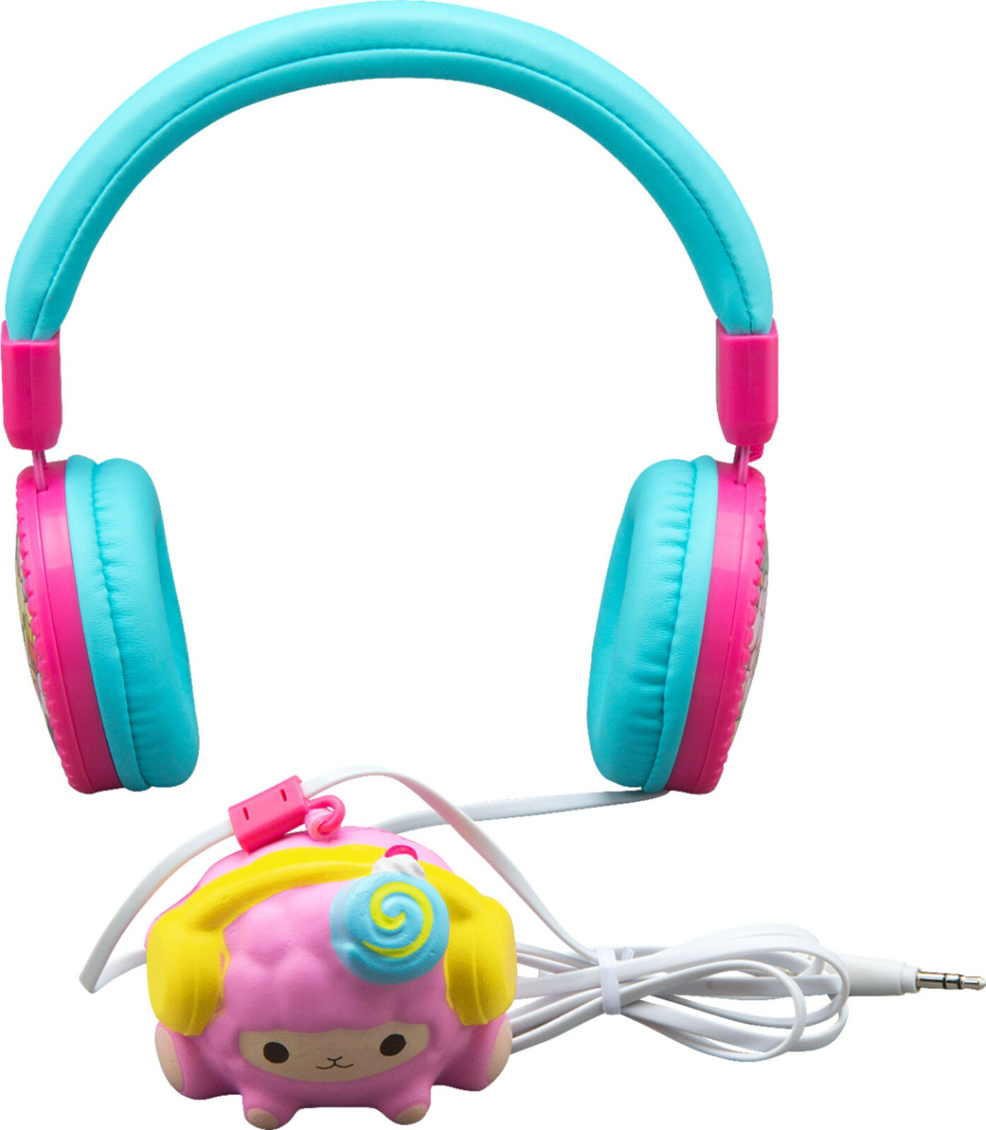 NEW eKids Smooshy Mushy LOLLI LAMB Fashion Over-the-Ear Kids 3.5mm Headphones