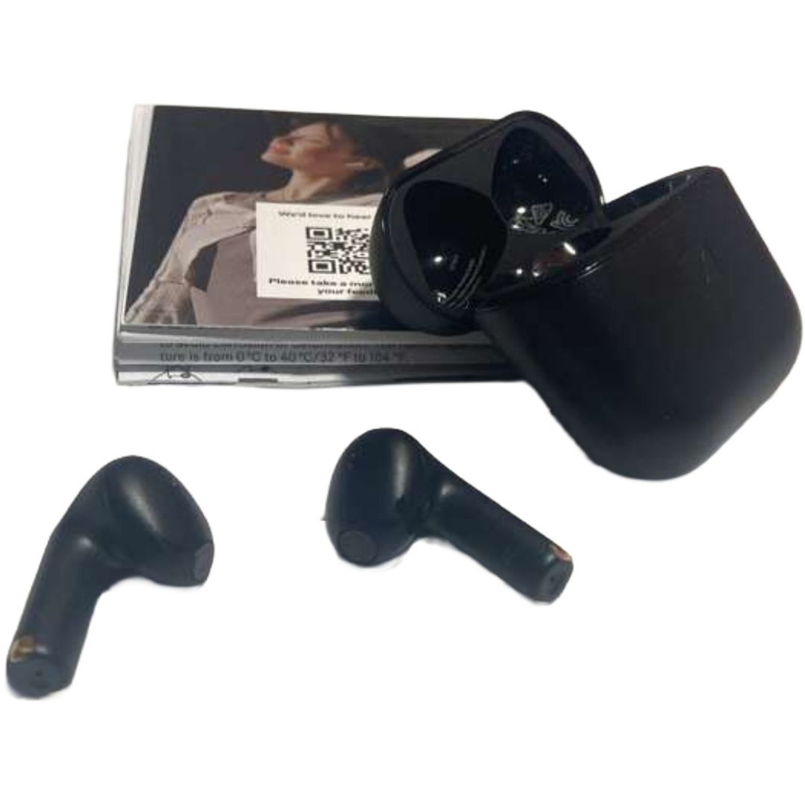 Sennheiser ACCENTUM Open True Wireless Bluetooth Earbuds Black ANC Open-Ear HD