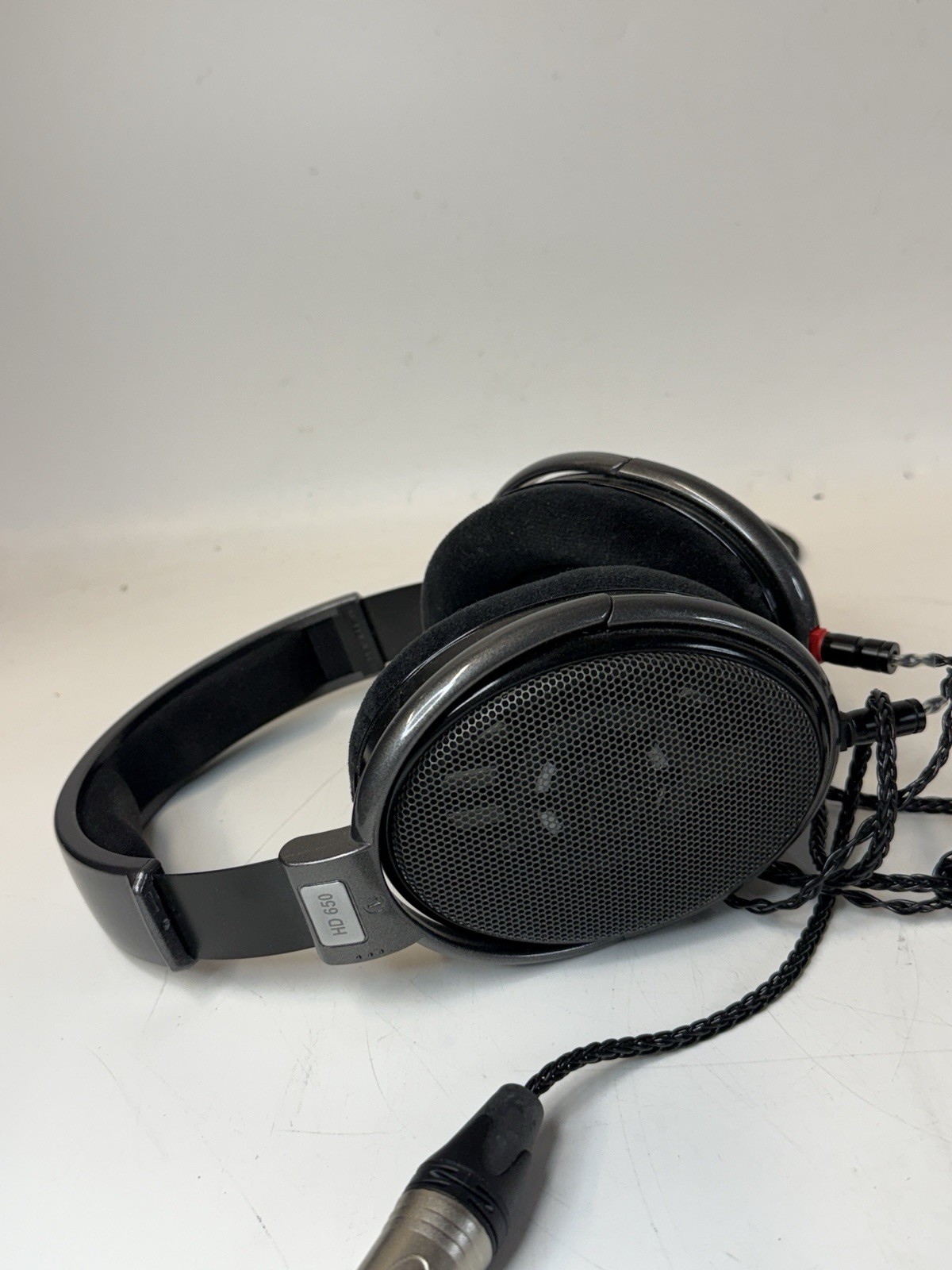 Sennheiser HD 650 Open-Back Over-Ear Wired Headphones XLR Cable Made In Ireland