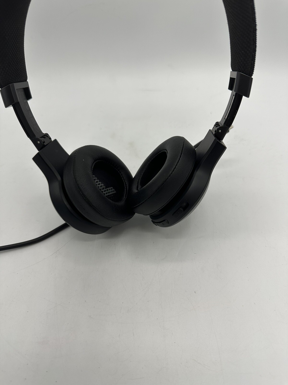 JBL Live 460NC Wireless On-Ear Noise-Cancelling Headphones – Black Bluetooth EUC