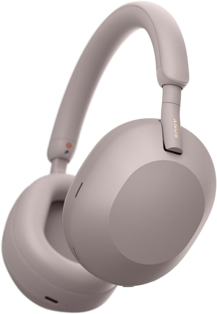 Sony Wireless Noise Cancelling Stereo Headphones WH-1000XM5 PM Smoky Pink