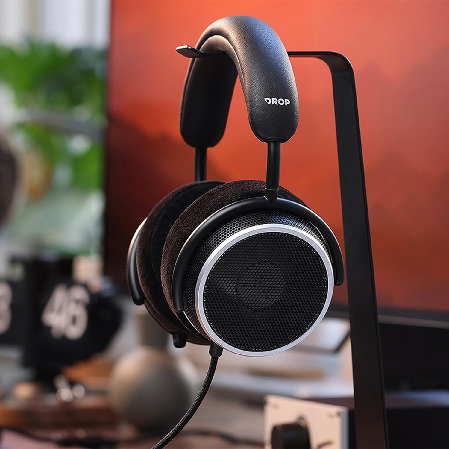 DROP + Grell OAE1 Wired Open-Back Headphones Axel Grell Design, Black
