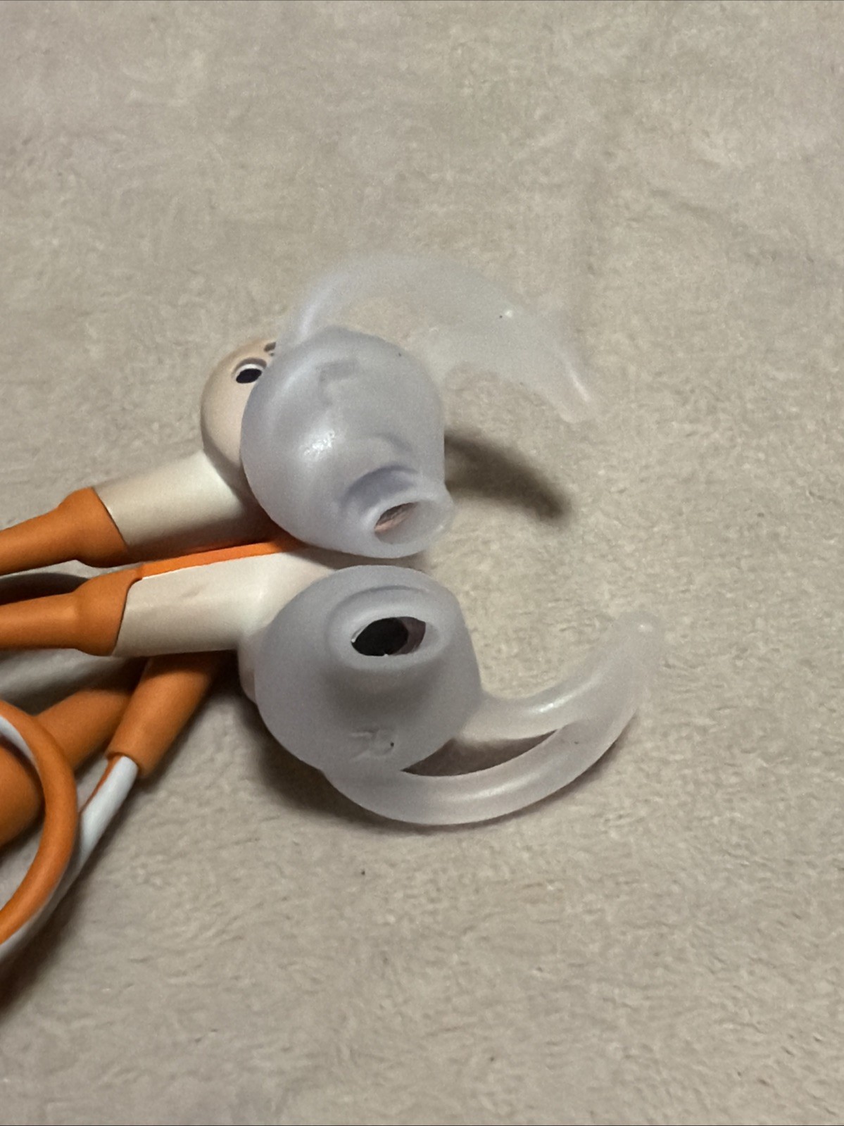 Bose SIE2i Sport Headphones Wired Earbuds Orange 3.5mm w/ Extension Cable