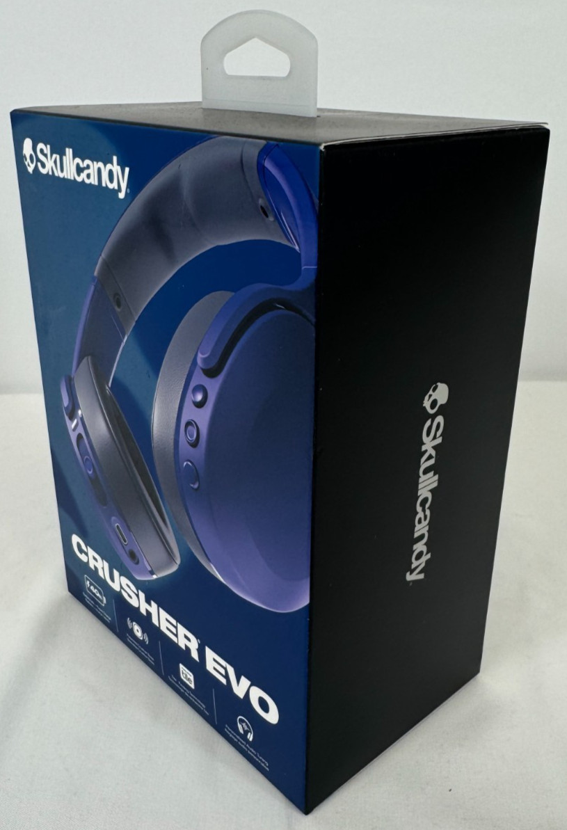Skullcandy Crusher EVO Blue Bluetooth Headphones
