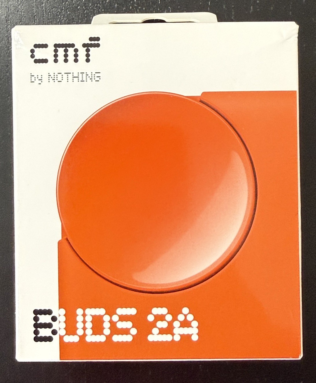 CMF By Nothing Buds 2A Wireless Bluetooth Earbuds Orange Noise Cancellation