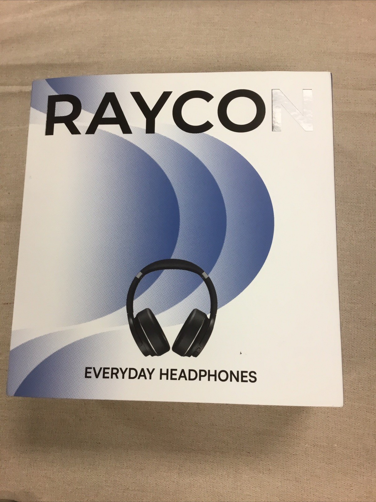 Raycon Everyday Headphones Black RBH820 Wireless Active Noise Cancelling ANC