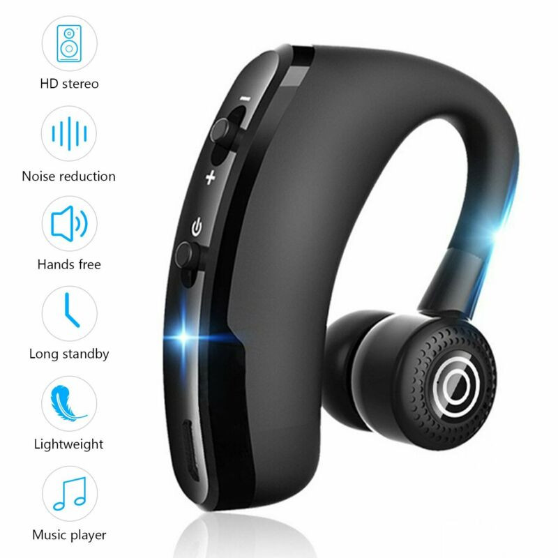 Wireless Bluetooth Headset Earbud Hands Free Earpiece for iPhone Samsung US