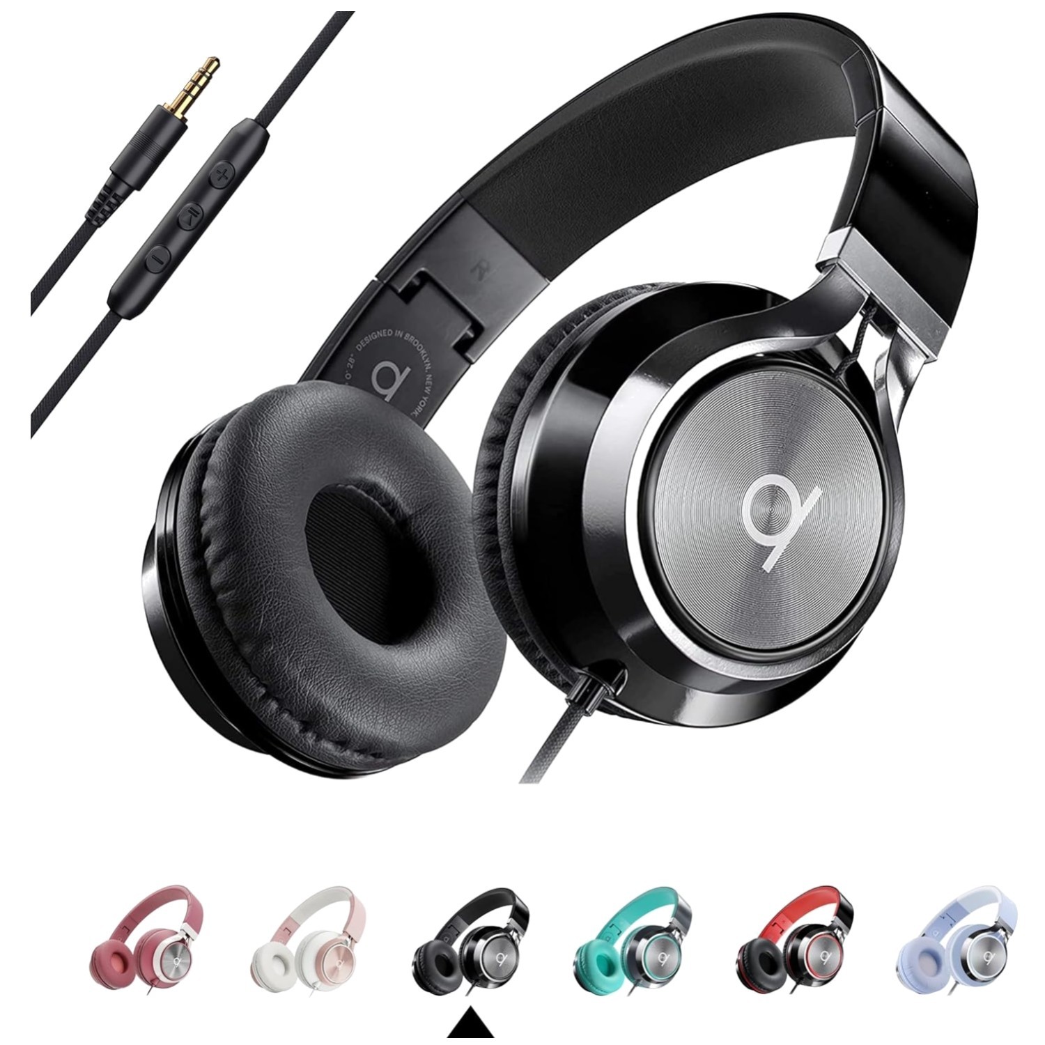 CL750 Wired Headphones with Mic — Noise Isolating
