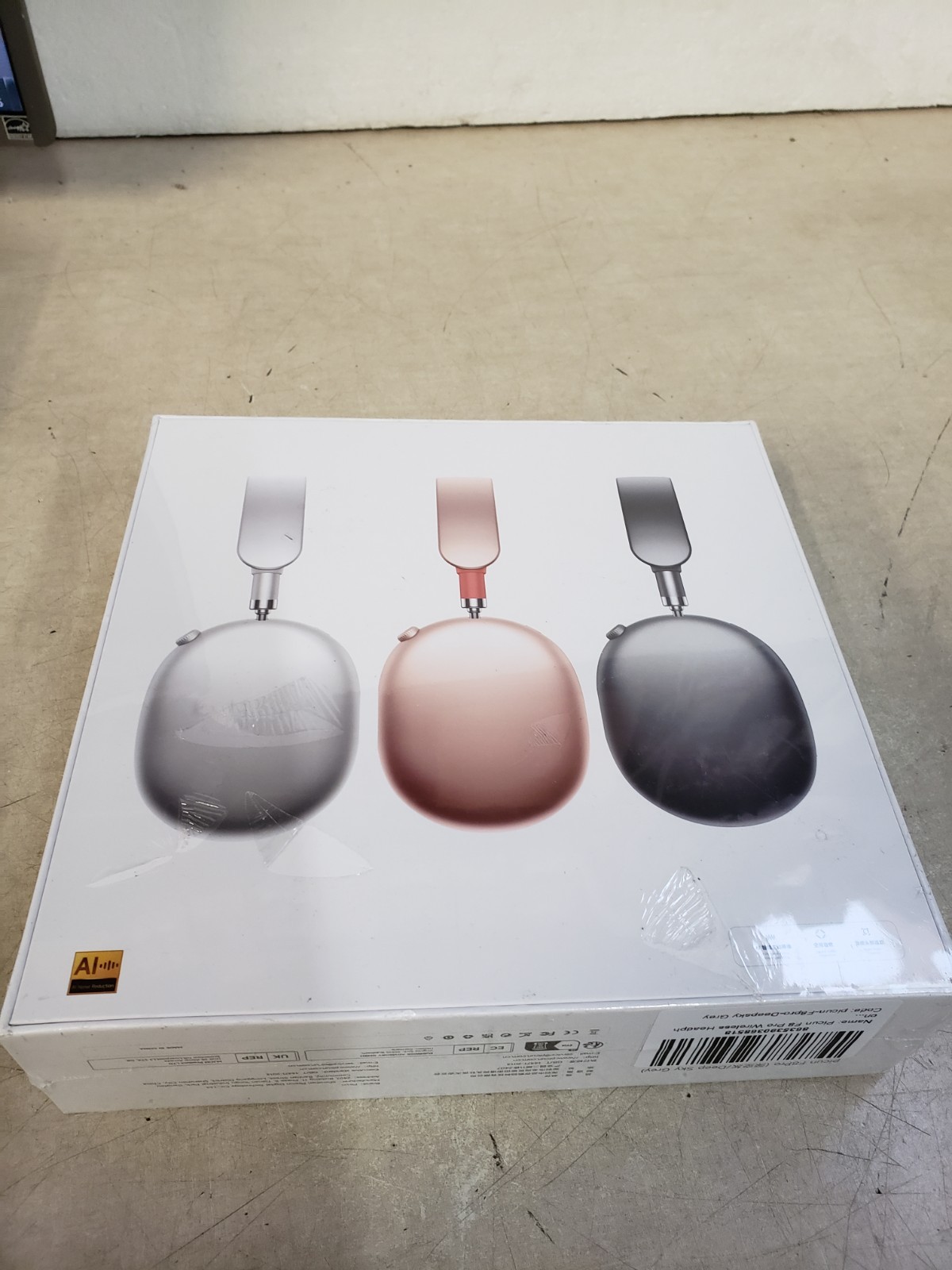 Picun F8 Pro ANC Wireless Headphones Bluetooth 5.3 Headset Deep Sky Grey