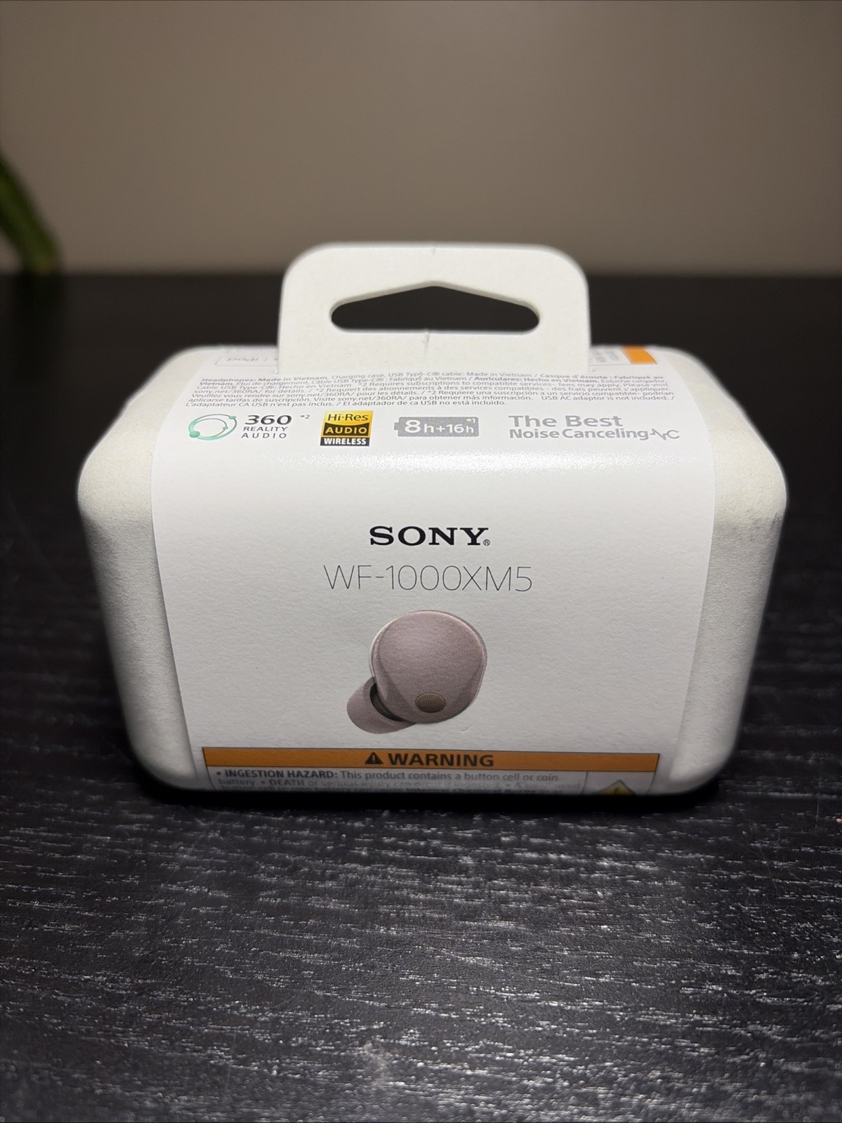 Sony WF-1000XM5 Truly Wireless Noise Cancelling Earbuds Headphones ** Smoky Pink