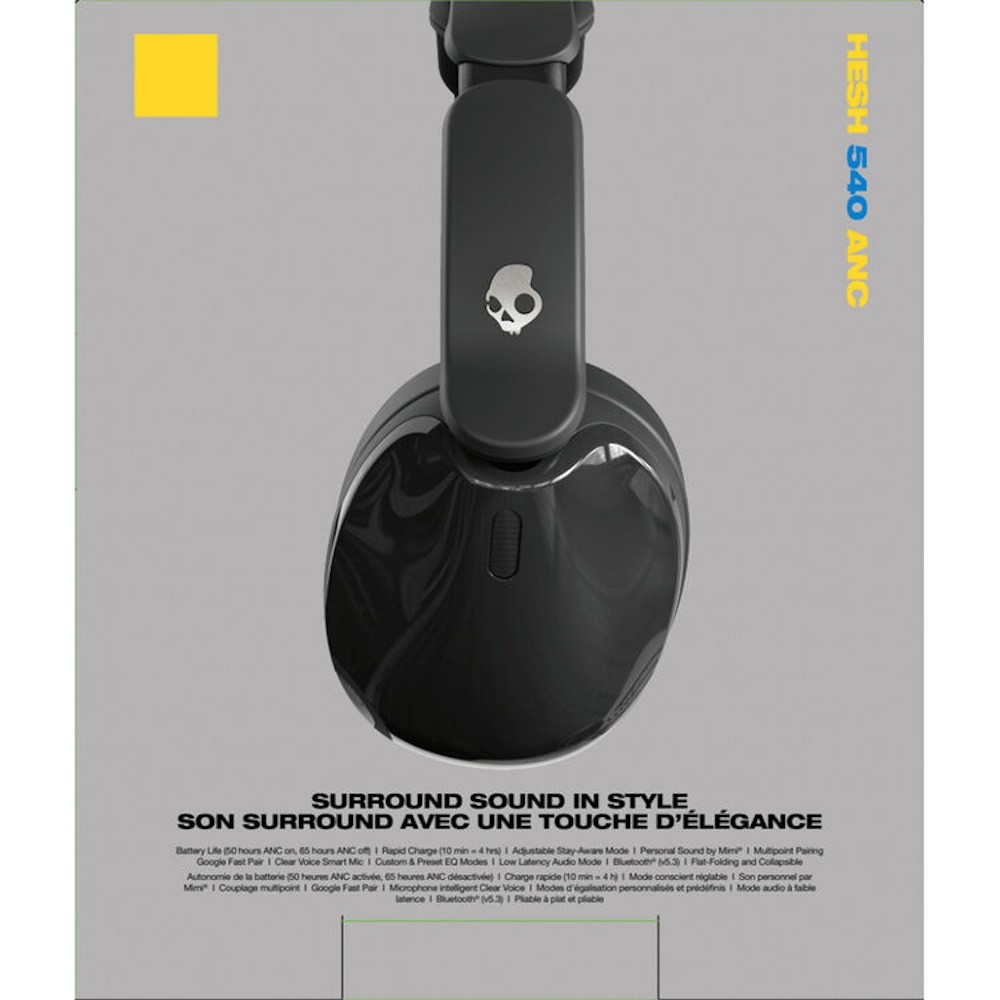 Skullcandy Hesh 540 ANC Wireless Over-Ear Noise-Canceling Headphones S6HAW-T740