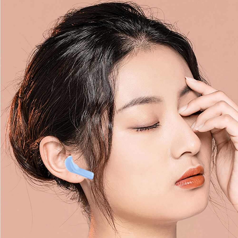 TWS Transparent Earphones LED Digital Display Wireless Bluetooth Stereo Earbuds