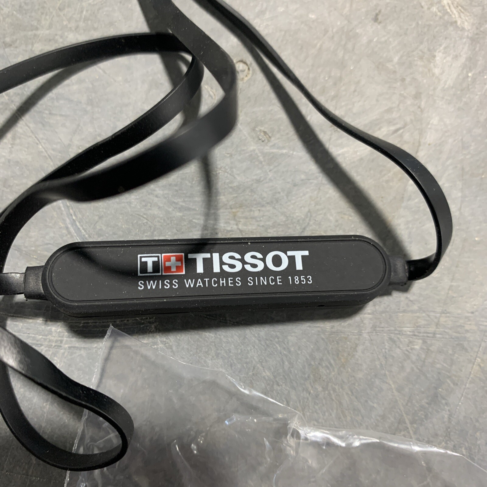 Tissot Wireless Headphones Black Bluetooth V4.2 30ft Range 4 Hour Playing Time