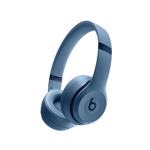 BEATS SOLO 4 WIRELESS BLUETOOTH ON-EAR HEADPHONES A3140 – SLATE BLUE