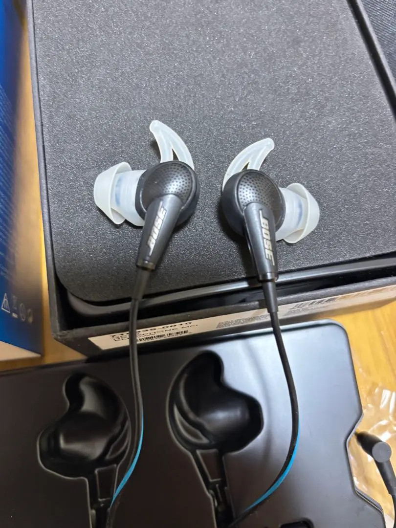 Bose QuietComfort 20 QC20 Noise Cancelling Earphones Android Black Used Good