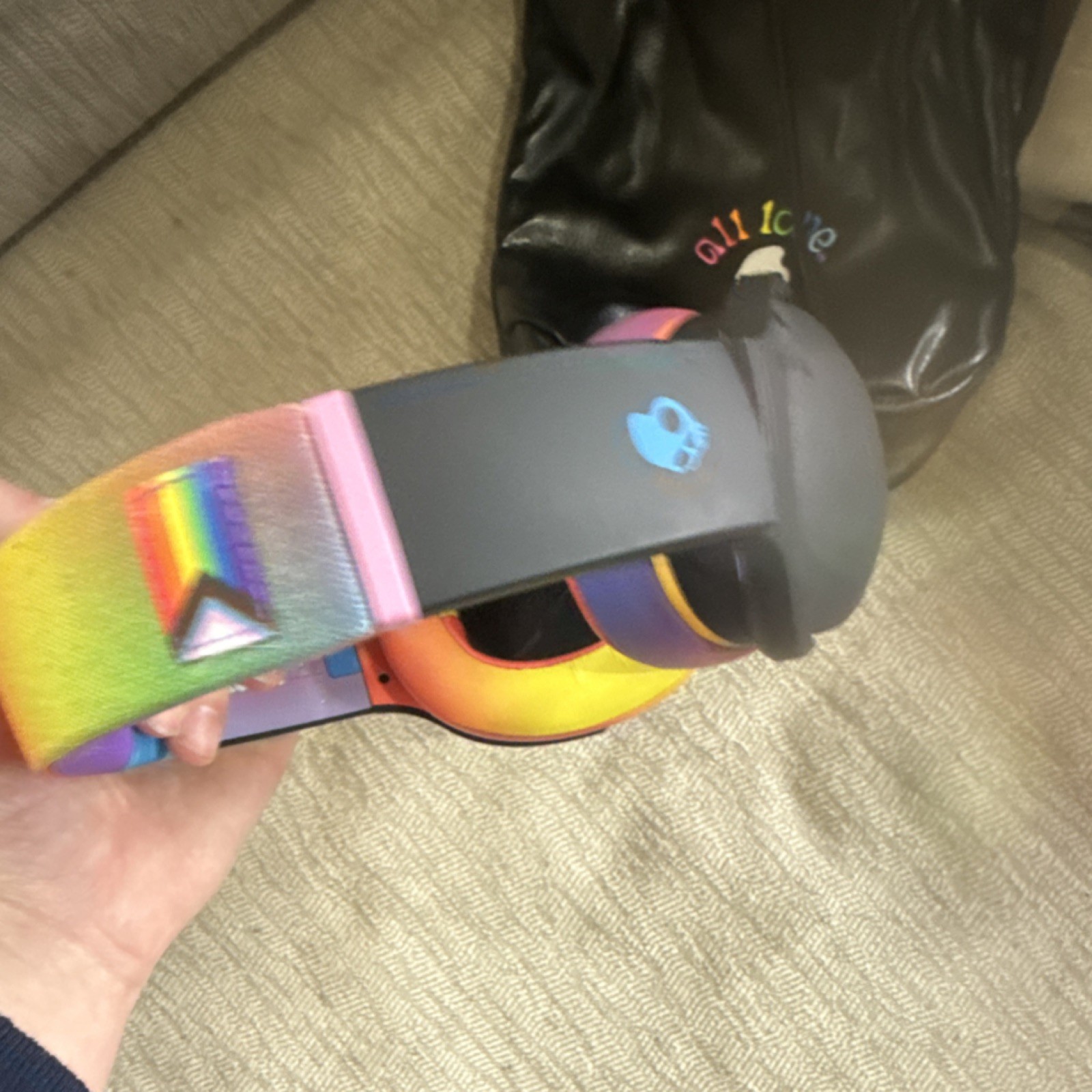 Skullcandy Crusher Evo All Love Wireless Over-Ear Headphones Multicolor Pouch