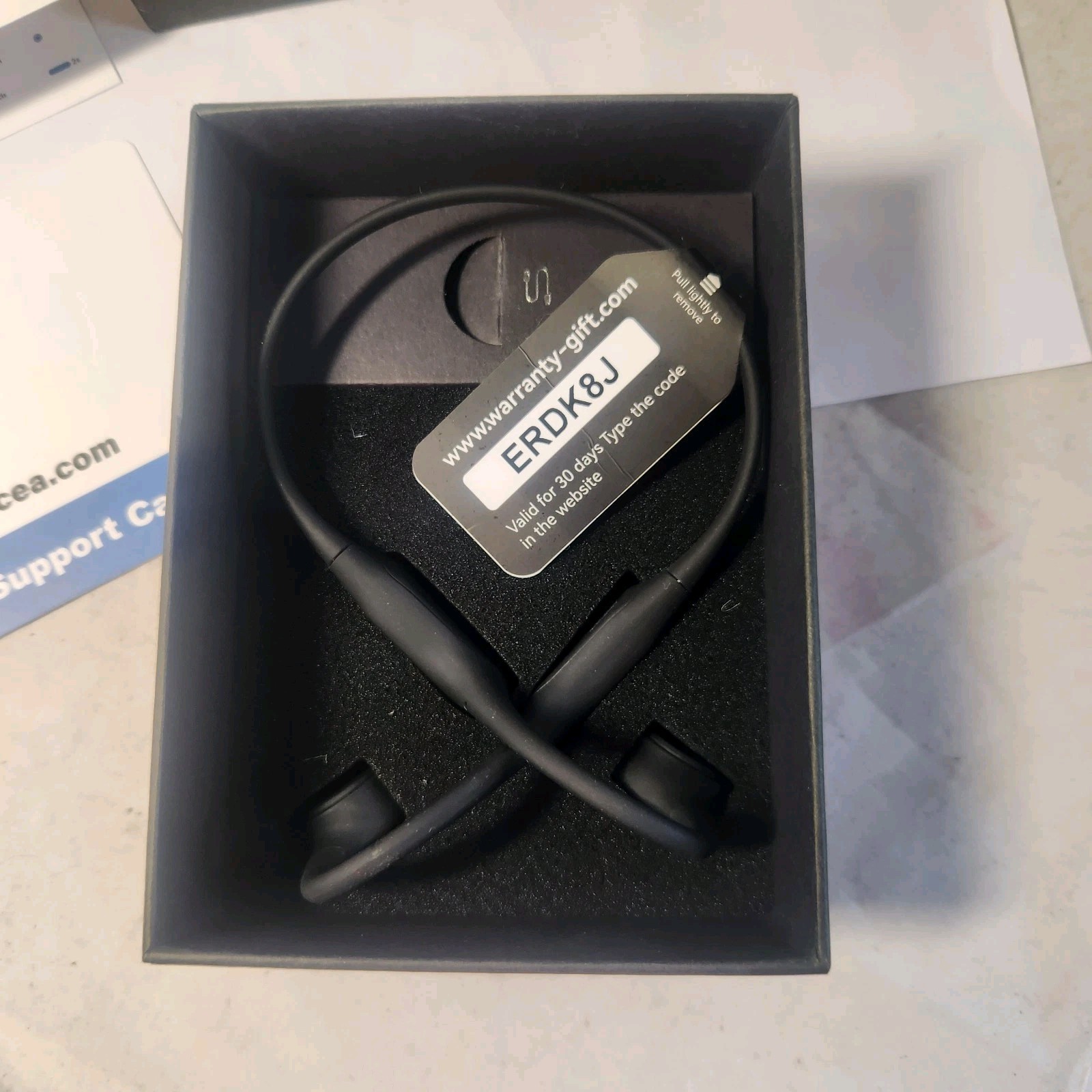 DEMICEA Open Ear Sport Headphones, Wireless Bone Conduction Earphones Workouts