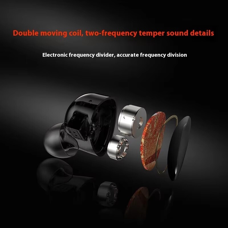 SHANLING Tino Dual Dynamic Drivers 3.5mm/4.4mm Interchangeable PlIn-Ear Earphone