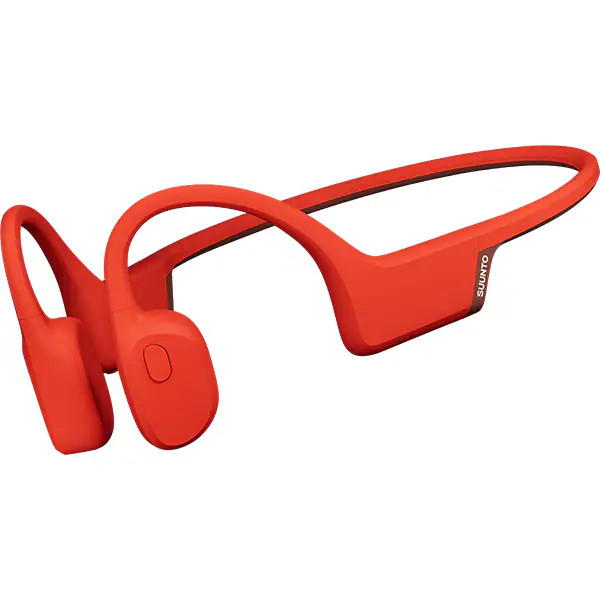 SUUNTO SONIC Coral Red Open-Ear Bone Conduction Sports Headphones SS050948000