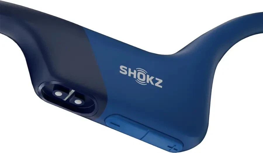 Shokz S810-ST-BK-US OpenRun Pro Bone Conduction Open-Ear Sport With Cable Blue