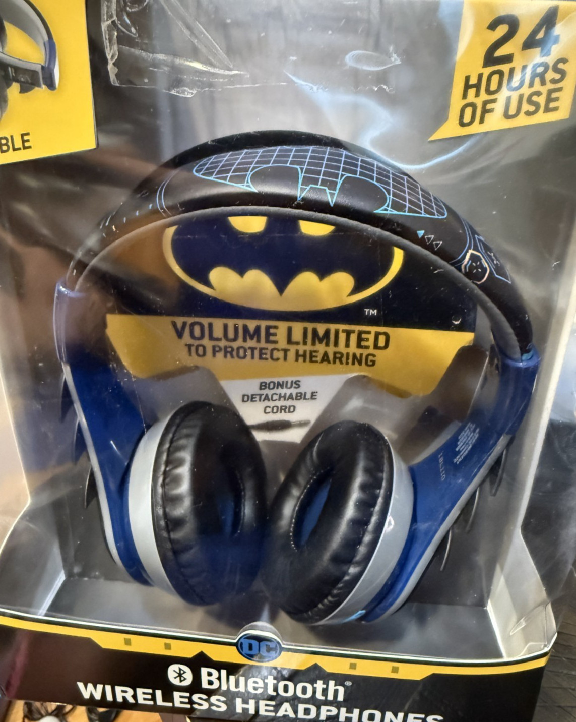EKids Batman Kids Bluetooth Headphones Genuine